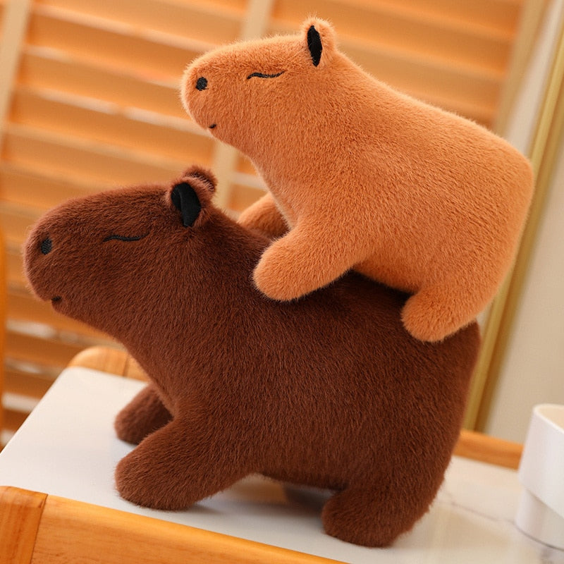 Peluche Capybara en forme d'animal en peluche mignon