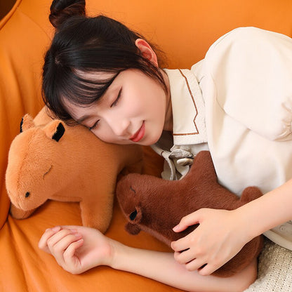 Peluche Capybara en forme d'animal en peluche mignon