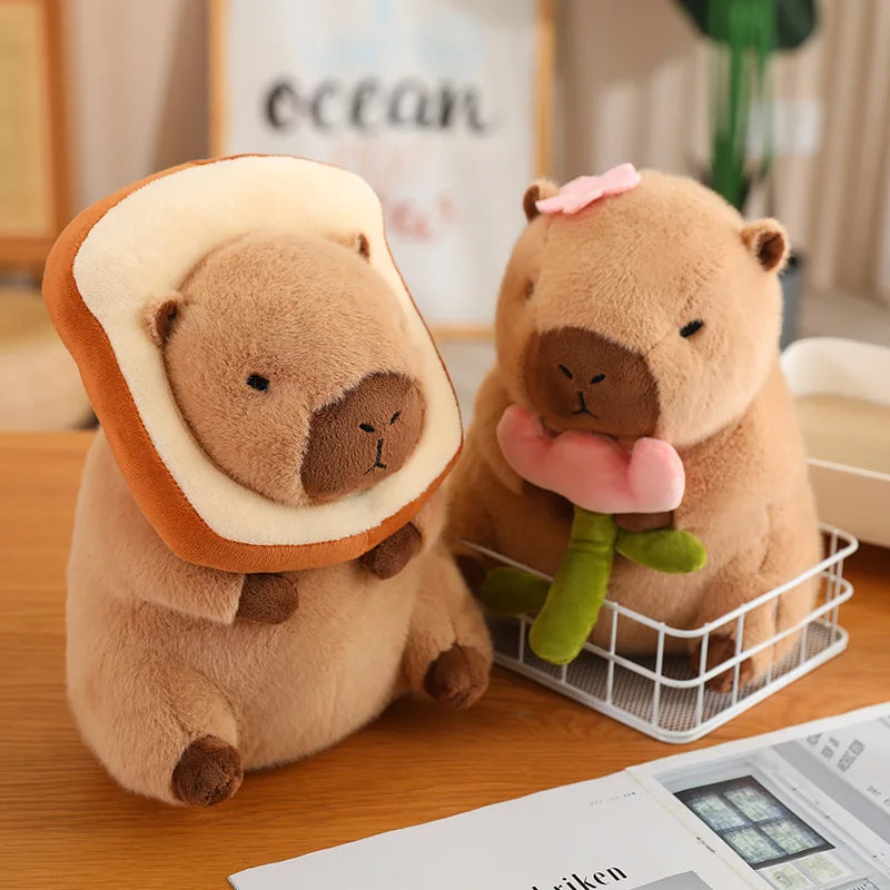 Cuteee Family Baby Kawaii Capybara Anzieh-Plüschtiere | NEU 