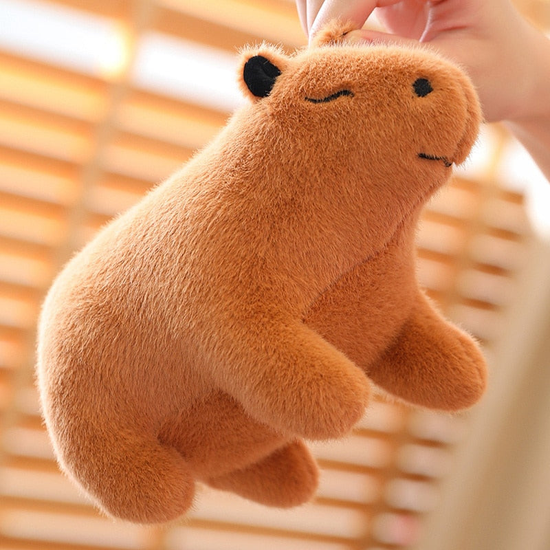 Peluche Capybara en forme d'animal en peluche mignon